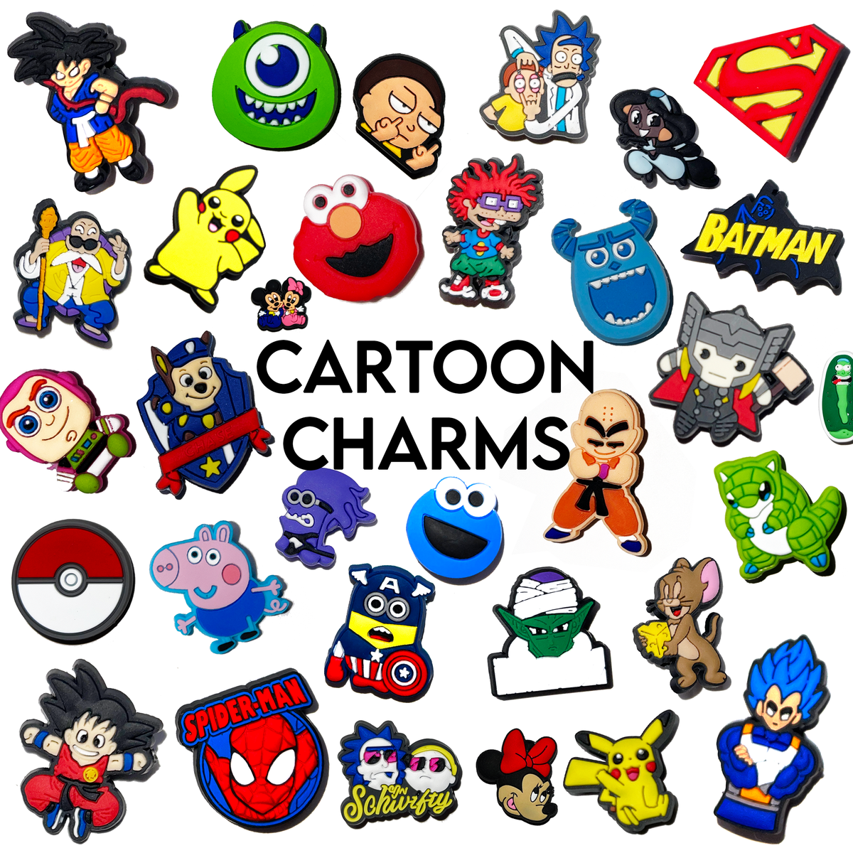 Cartoon Charms – LOOKS OF LEX