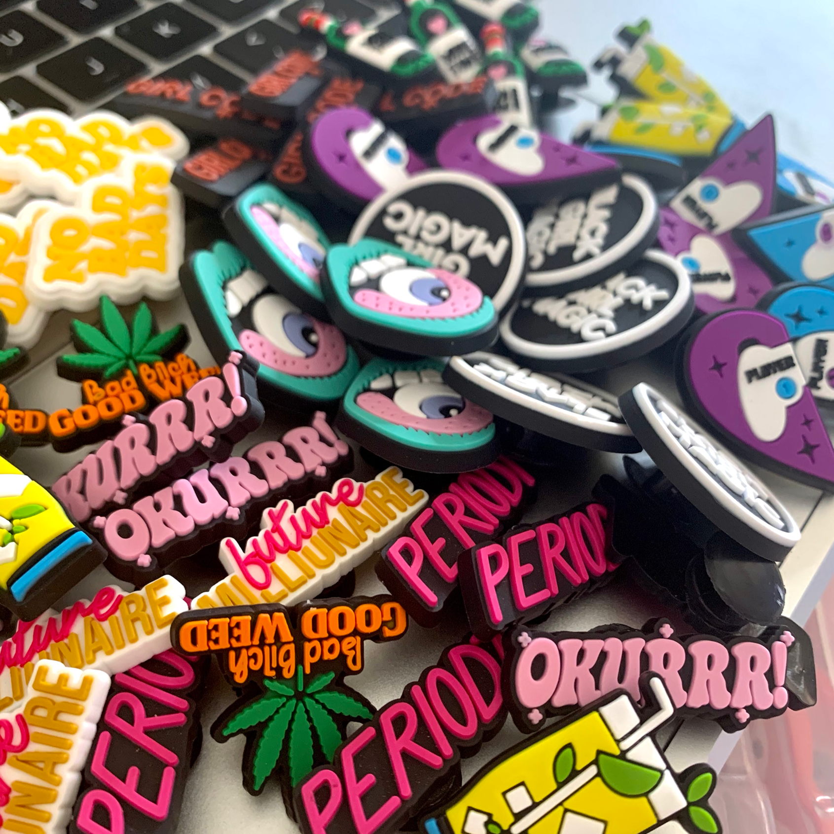 Trendy 2025 croc charms