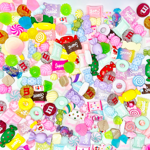 Open image in slideshow, Sweets Kawaii Nail Art Assorted Charm Mix
